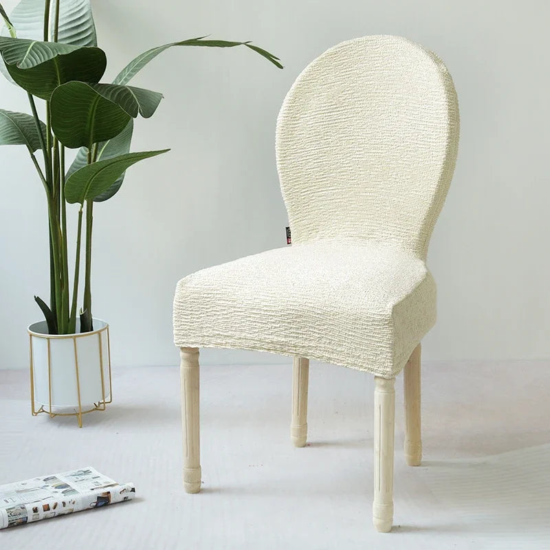 Housse de chaise baroque extensible anti griffes haut de gamme 100% coton
