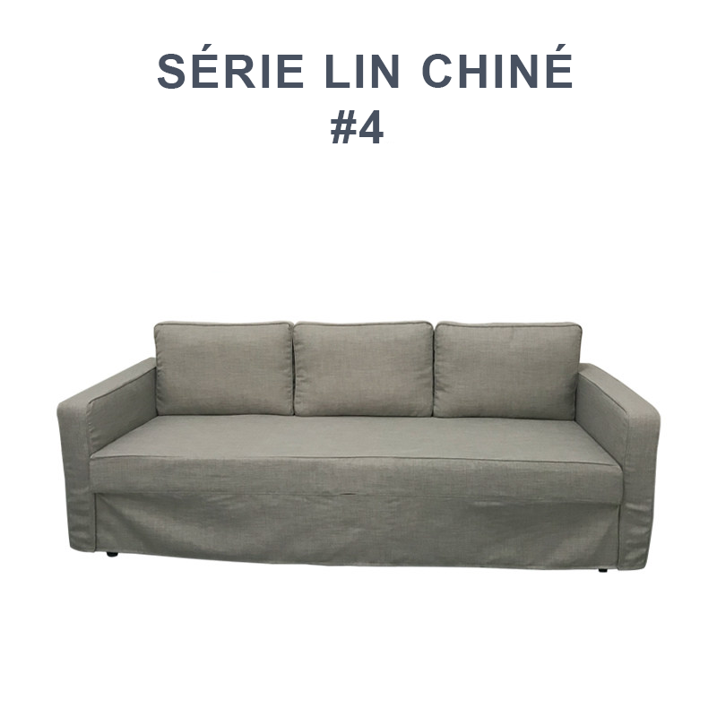Housse pour canapé IKEA FRIHETEN 3 places convertible taupe