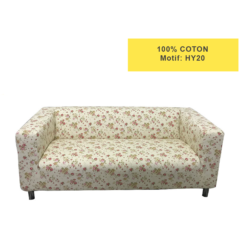 Housse pour canapé IKEA KLIPPAN motifs imprimés 100% coton HY20