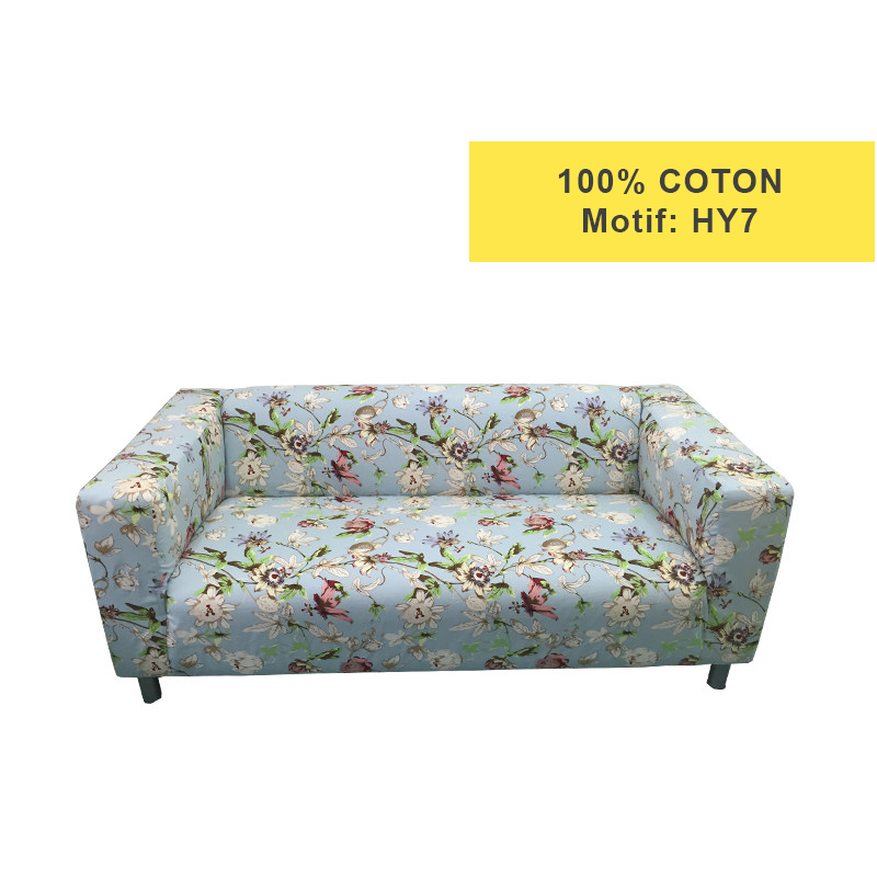 Housse pour canapé IKEA KLIPPAN motifs imprimés 100% coton HY7