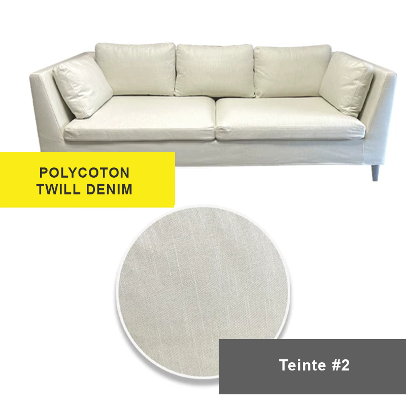 Housse pour canapé IKEA STOCKHOLM 3 places blanc
