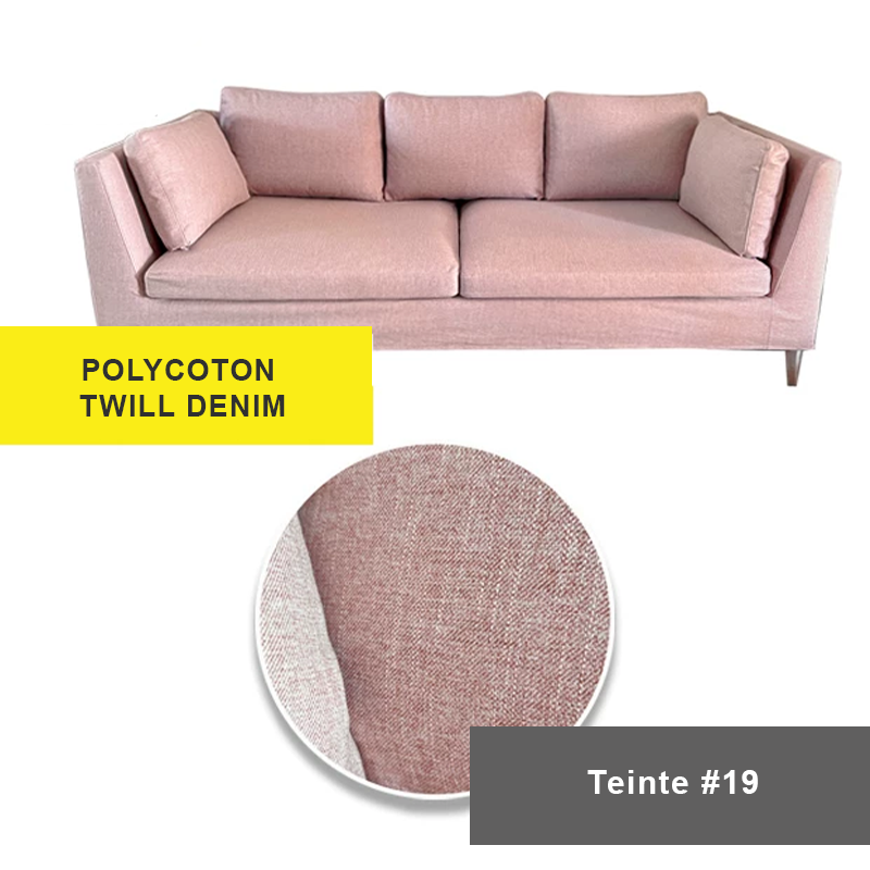 Housse pour canapé IKEA STOCKHOLM 3 places rose