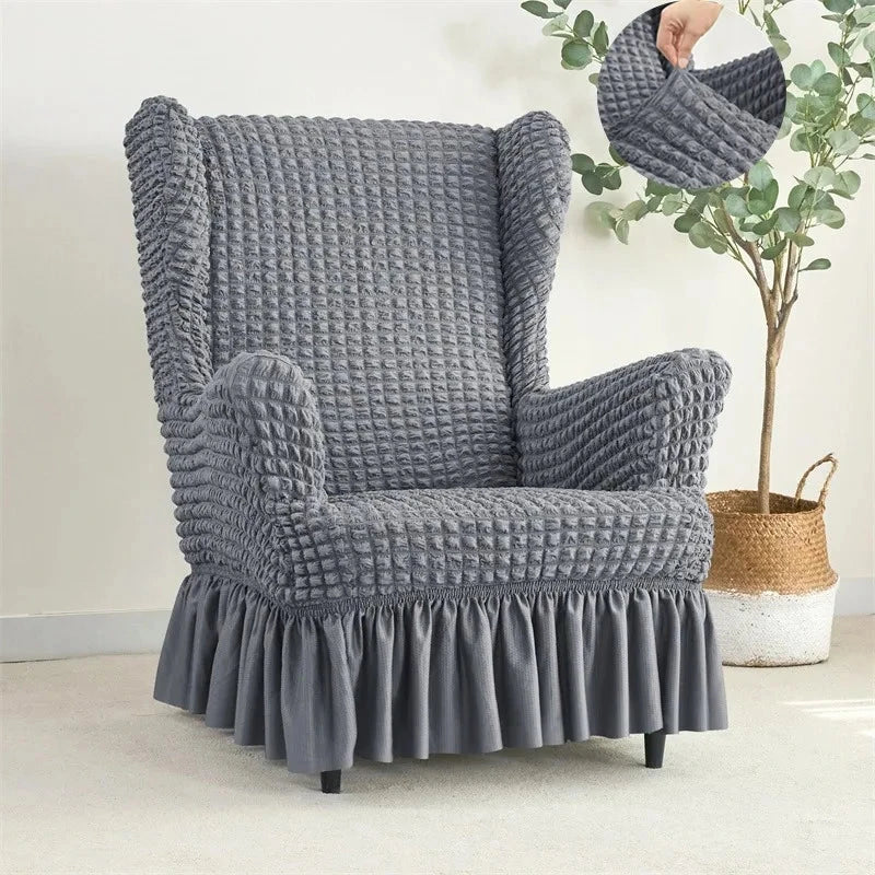 Housse pour fauteuil IKEA Strandmon avec jupe