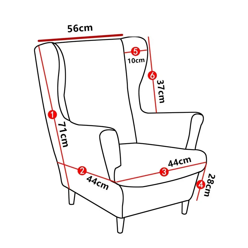 Guide des tailles Housse fauteuil enfant IKEA STRANDMON