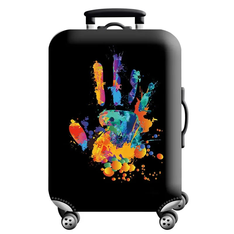 Housse de protection pour valise à roulette cabine ou XLmotif 5