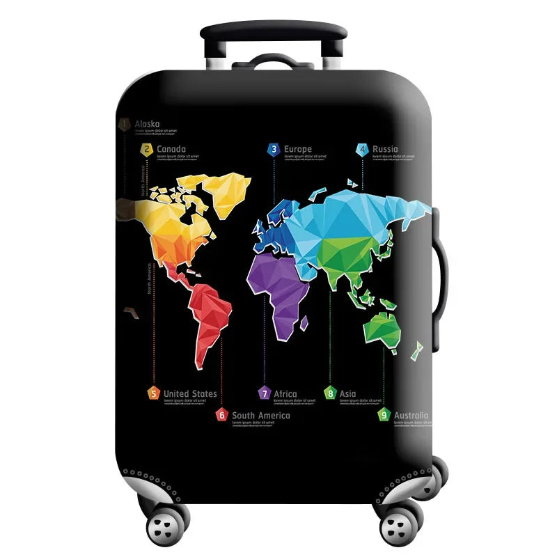 Housse de protection pour valise à roulette cabine ou XLmotif 7