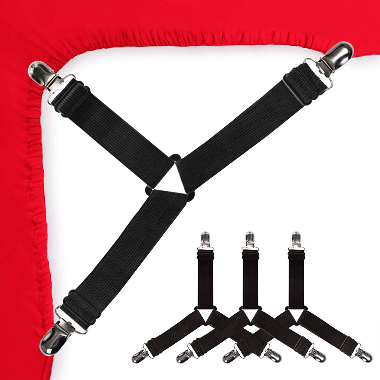 Système de fixation pour housses de canapé