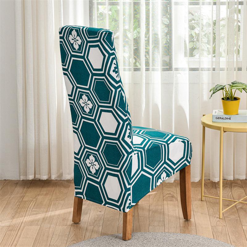 Housses de chaises hautes extensibles grand dossier