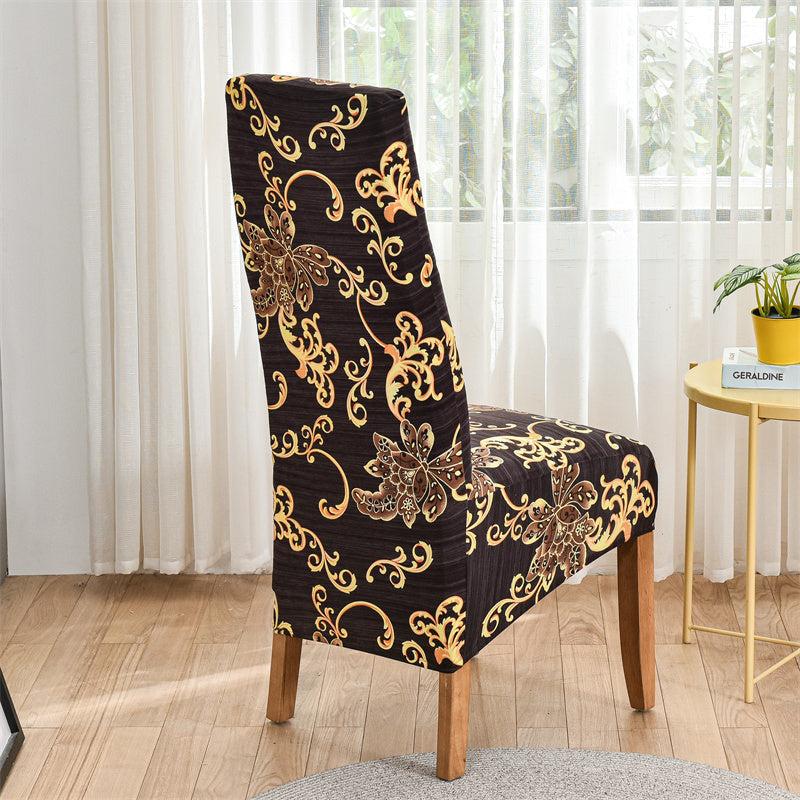 Housses de chaises hautes extensibles grand dossier