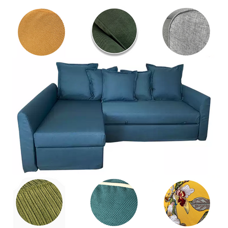 Housse pour canapé d'angle convertible IKEA HOLMSUND personnalisable