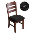 Housses pour assise de chaise imperméable noir
