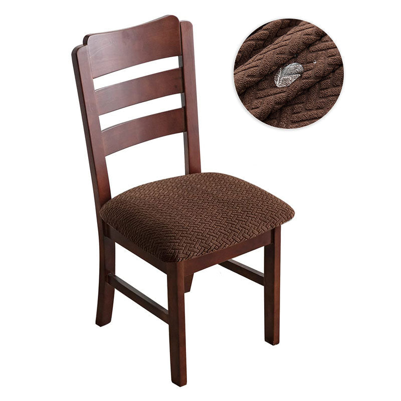 Housses pour assise de chaise imperméable marron