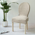 Housse de chaise baroque anti griffes haut de gamme 100% coton