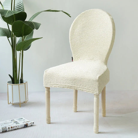 Housse de chaise baroque extensible anti griffes haut de gamme 100% coton