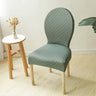 Housse de chaise baroque extensible anti griffes vert matcha