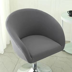 Gabin grote lycra barstoelhoes met gebogen rugleuning - 24 ontwerpen
