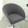 Housse de chaise de bar gabin grand dossier incurvé lycra 