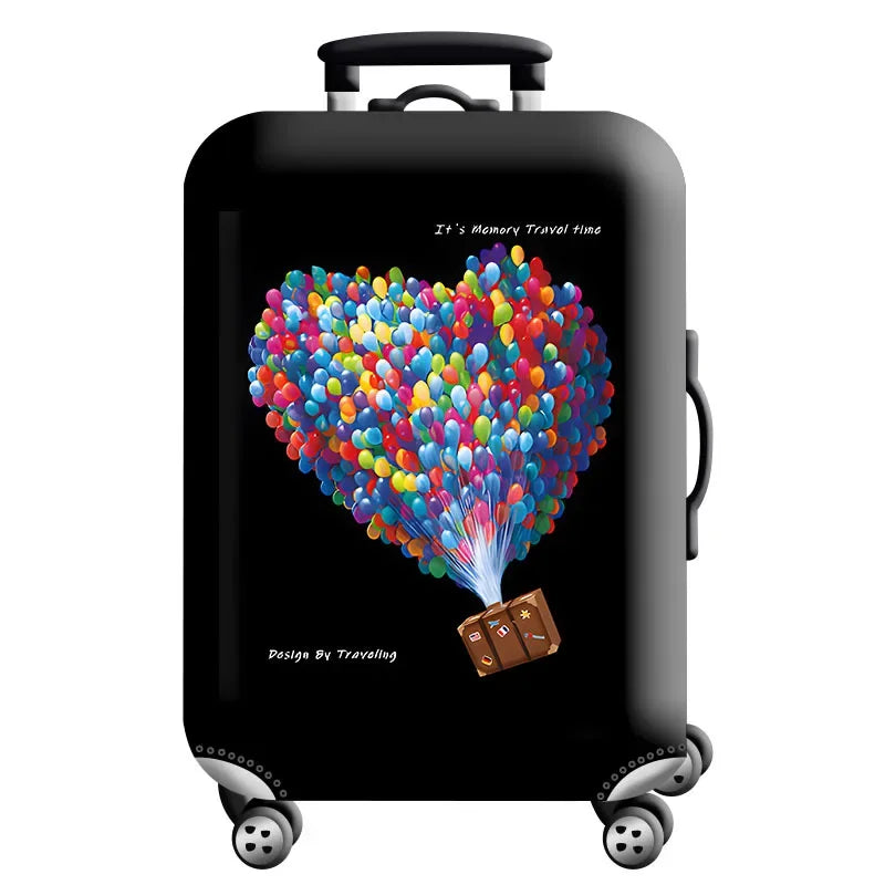 Housse de protection pour valise à roulette cabine ou XLmotif 2