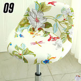 Housse extensible pour tabouret de bar coque motif 9