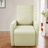Housse fauteuil relax relevable dossier long lycra déperlant vert tendre