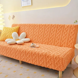 Hoes voor slaapbank, slaapbank, bank zonder armleuningen Scandinavische warmte