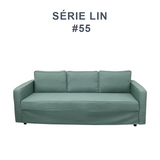 Housse pour canapé IKEA FRIHETEN 3 places convertible bleue ciel