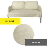 Housse pour canapé IKEA GLOSTAD 2 places écru