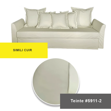 Housse pour canapé IKEA HOLMSUND 3 places convertible simili cuir
