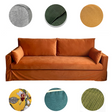 Housse pour canapé IKEA HYLTARP 3 places personnalisable - Longueur 232cm