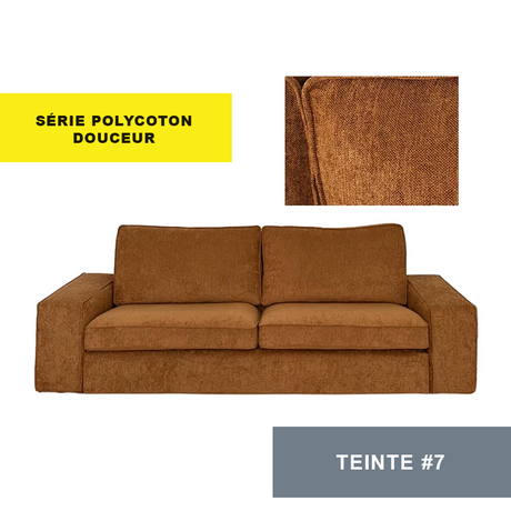 Housse pour canapé IKEA KIVIK 2 places douceur