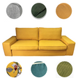 Housse pour canapé IKEA KIVIK 2 places personnalisable 