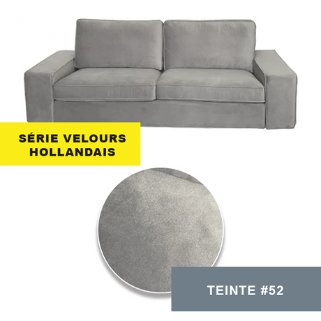 Housse pour canapé IKEA KIVIK 2 places velours hollandais 52