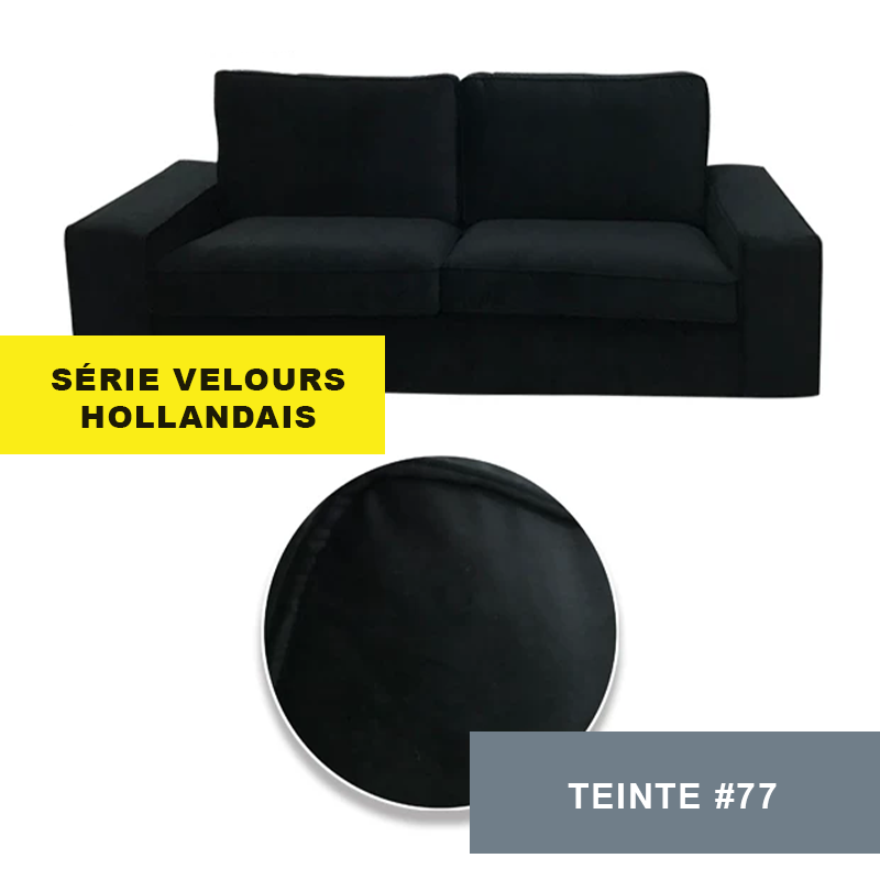 Housse pour canapé IKEA KIVIK 2 places velours hollandais 77