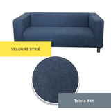 Housse pour canapé IKEA KLIPPAN bleue marine