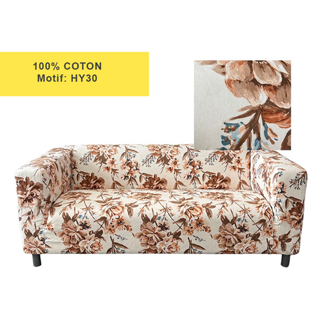 Housse pour canapé IKEA KLIPPAN motifs imprimés 100% coton HY30