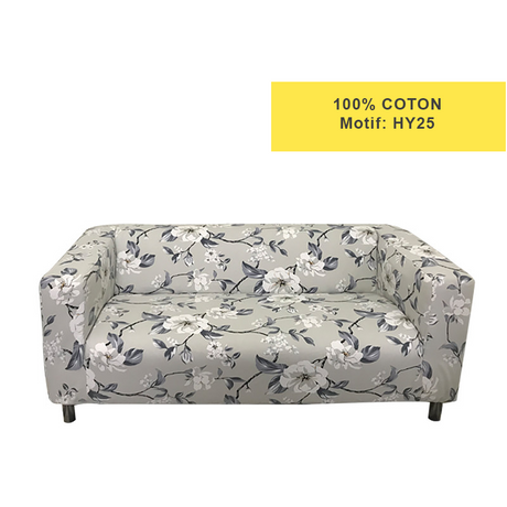 Housse pour canapé IKEA KLIPPAN motifs imprimés 100% coton HY25