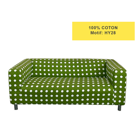 Housse pour canapé IKEA KLIPPAN motifs imprimés 100% coton HY28