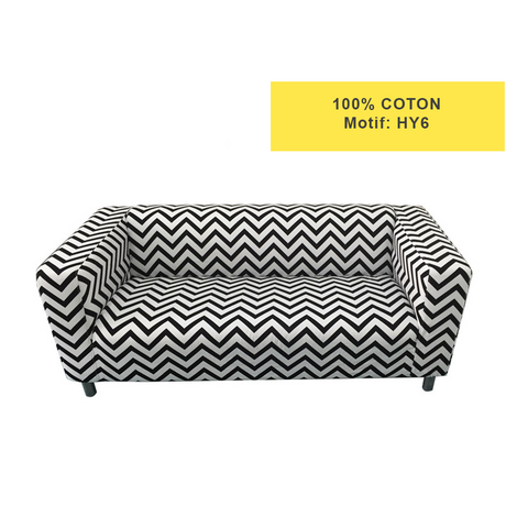 Housse pour canapé IKEA KLIPPAN motifs imprimés 100% coton HY6