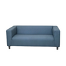 Housse pour canapé IKEA KLIPPAN polycoton prémium bleue anthracite