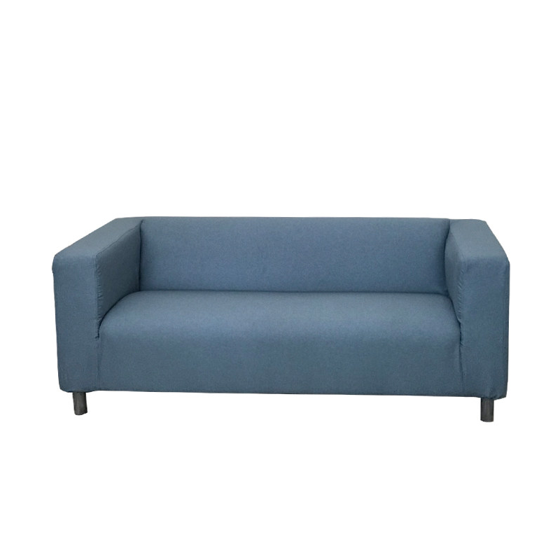 Housse pour canapé IKEA KLIPPAN polycoton prémium bleue anthracite
