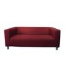 Housse pour canapé IKEA KLIPPAN polycoton prémium bordeaux