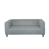 Housse pour canapé IKEA KLIPPAN polycoton prémium gris clair