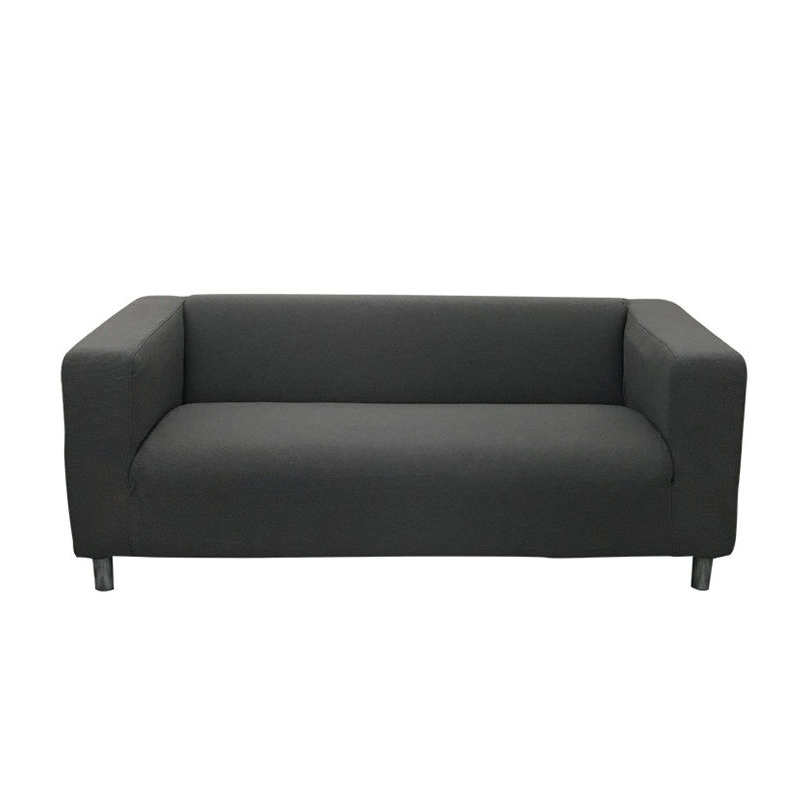 Housse pour canapé IKEA KLIPPAN polycoton prémium gris noir