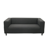 Housse pour canapé IKEA KLIPPAN polycoton prémium gris noir