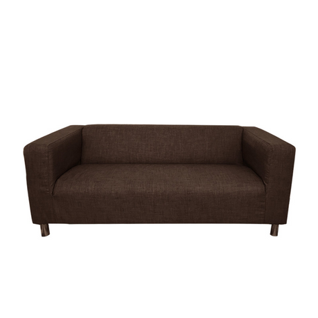 Housse pour canapé IKEA KLIPPAN polycoton prémium marron