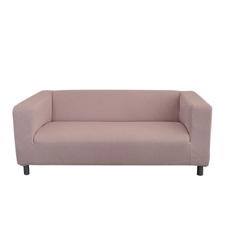 Housse pour canapé IKEA KLIPPAN polycoton prémium taupe rosé