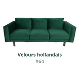 Housse pour canapé IKEA NORSBORG 3 places vert foncé