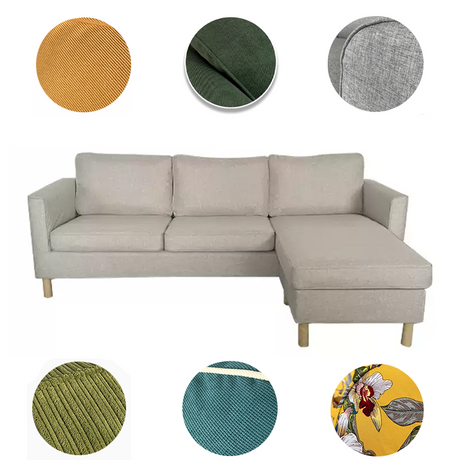 Housse pour canapé IKEA PARUP 3 places avec méridienne