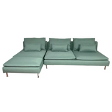 Housse pour canapé d'angle IKEA SODERHAMN 4 places avec méridienne