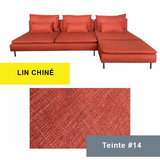 Housse pour canapé d'angle IKEA SODERHAMN orange